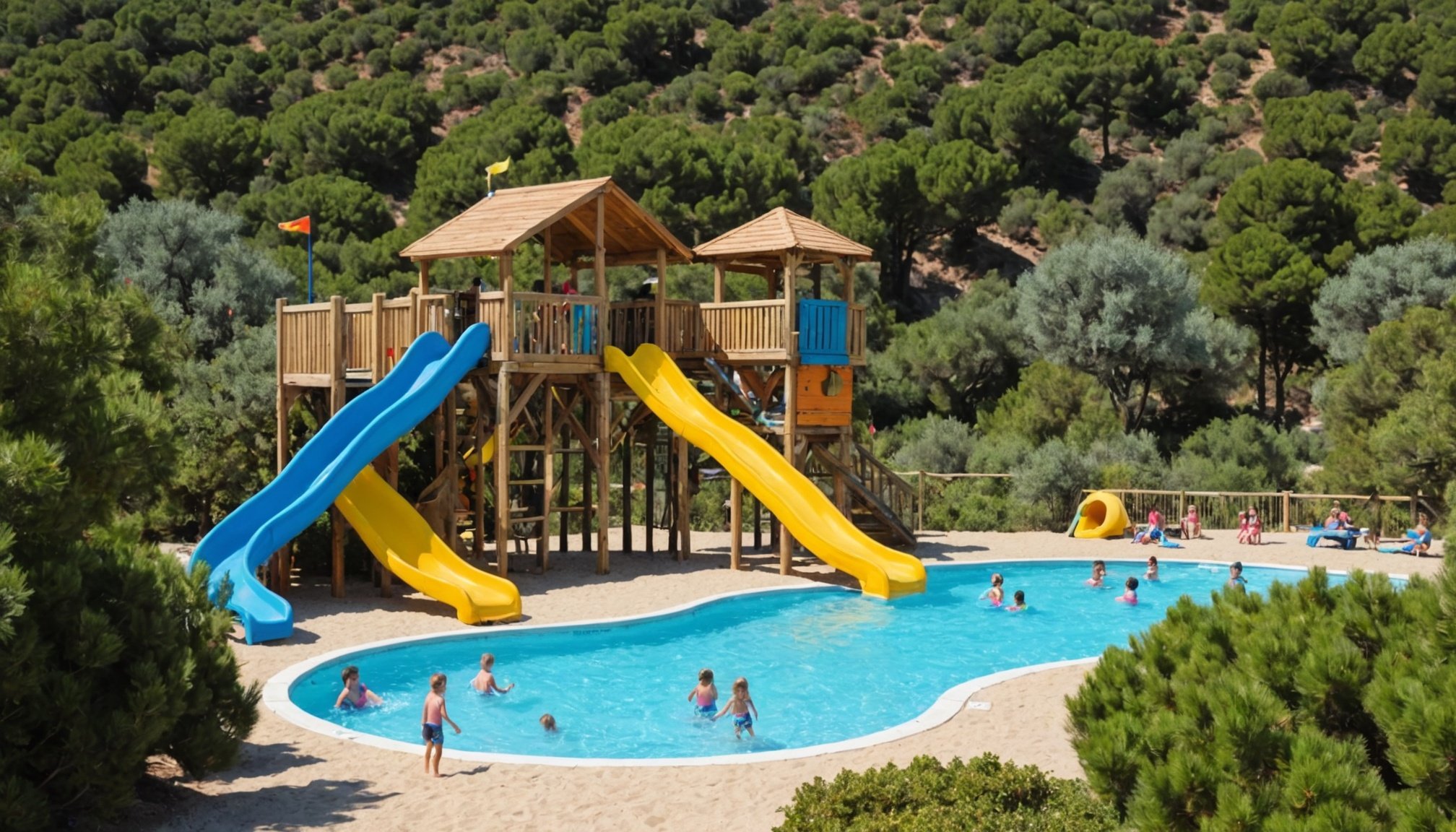 Découvrez les meilleurs campings avec parc aquatique pour un séjour en famille en corse