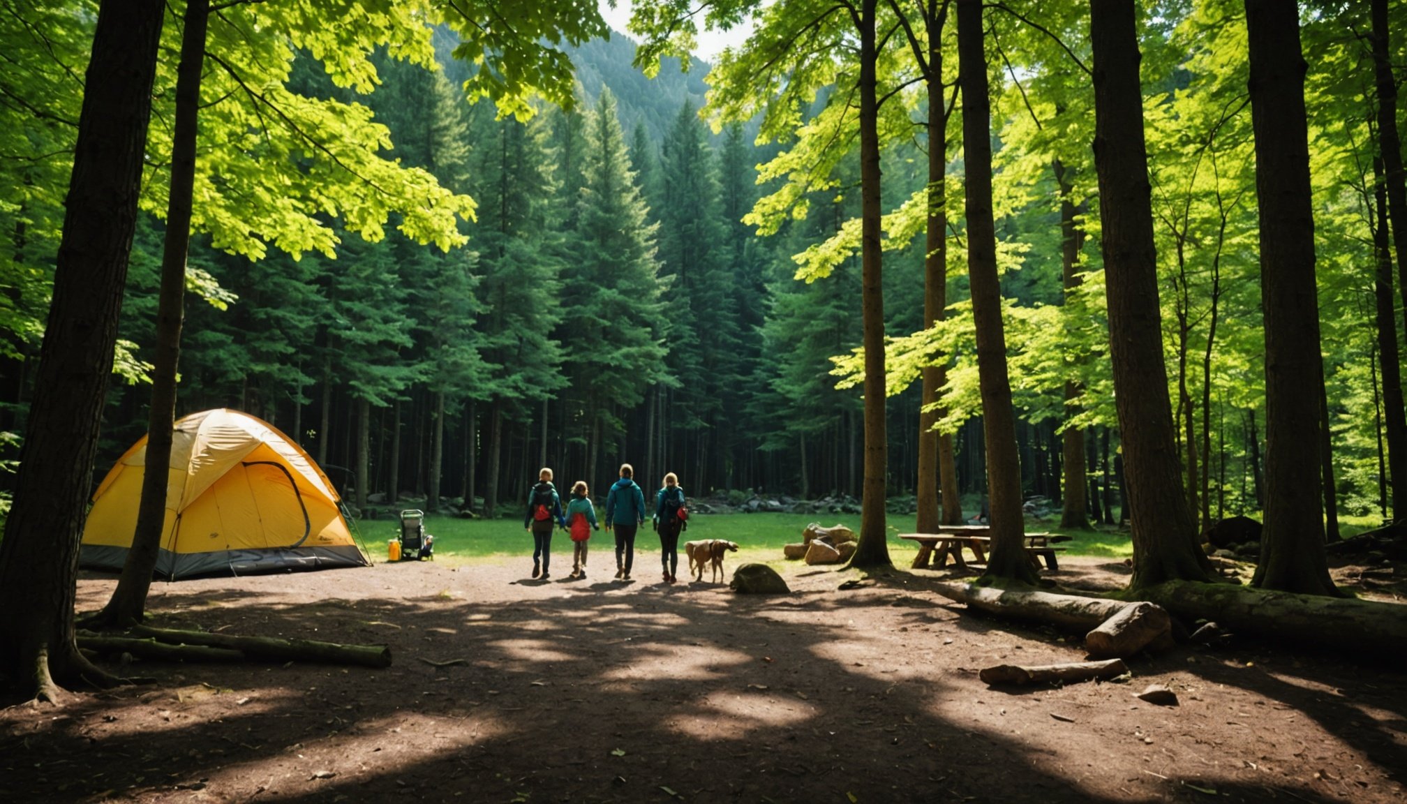Balades nature l’ain pour toute la famille – camping kanopée