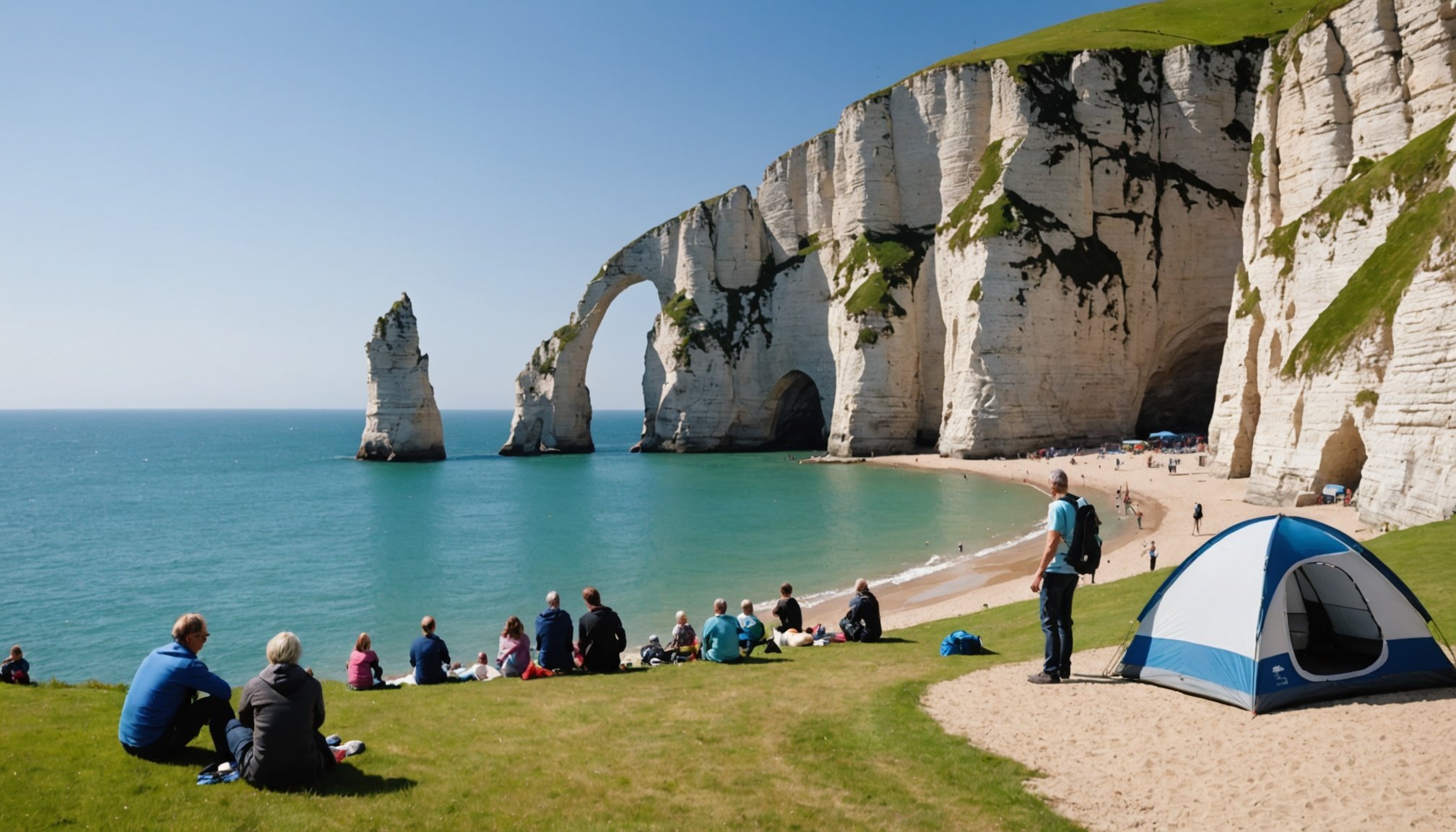 Visiter Étretat en famille : idées d’activités et conseils avec le camping valhalla