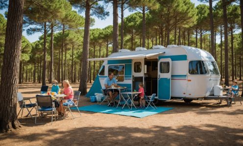 Séjour en famille à royan dans un camping tout confort
