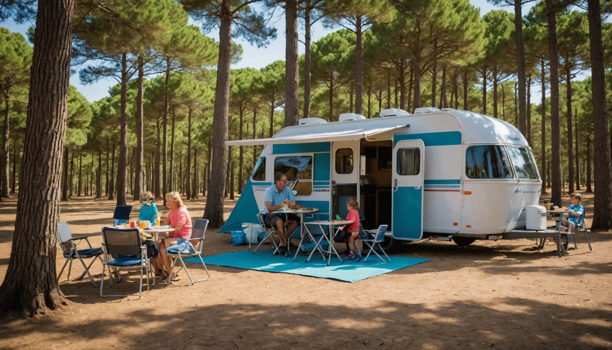 Séjour en famille à royan dans un camping tout confort