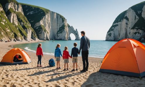 Top activités familiales à Étretat : explorer avec camping valhalla